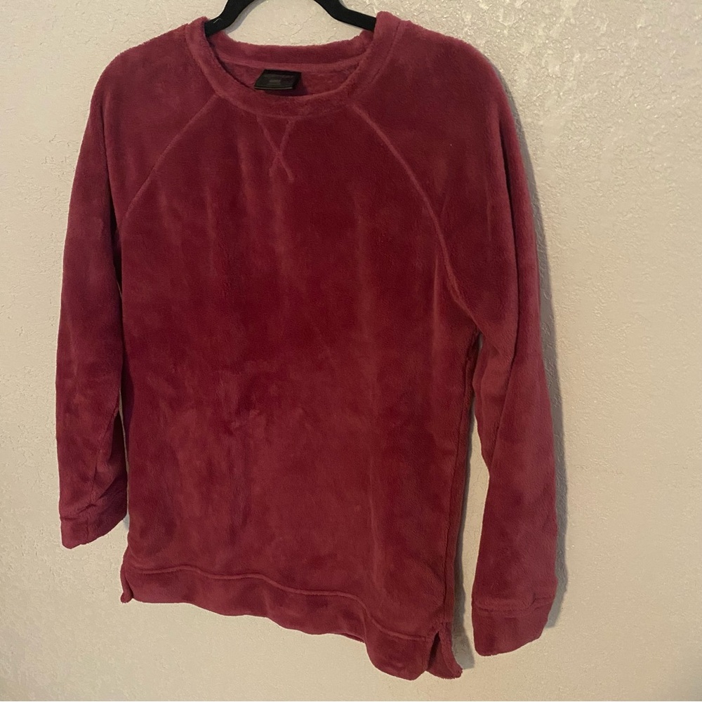 32 Degrees Women's Cozy pink pj shirt
